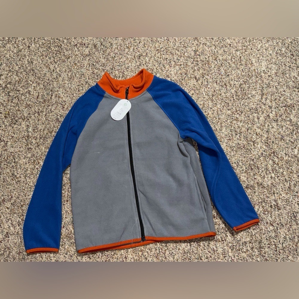 NWT boys XL (14-16) zip up coat Wonder Nation Jacket hoodie fleece zip up